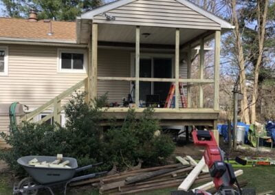 Steps and screened porch Reno General Contractor & Construction Services in Jefferson County (14)