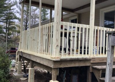 Steps and screened porch Reno General Contractor & Construction Services in Jefferson County (16)