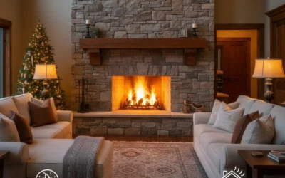 Stone Fireplace Magic: Elevate Your Home with Timeless Indoor Stonework